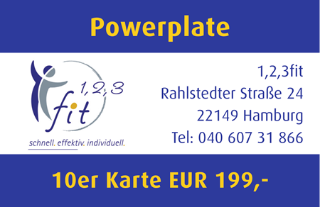 Sommer-Angebot - Powerplate 10er Kart